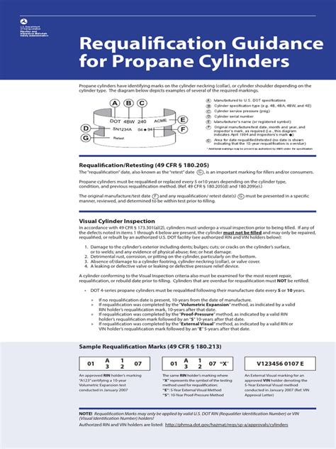 propane bottle test date|propane bottle requalification guidelines.